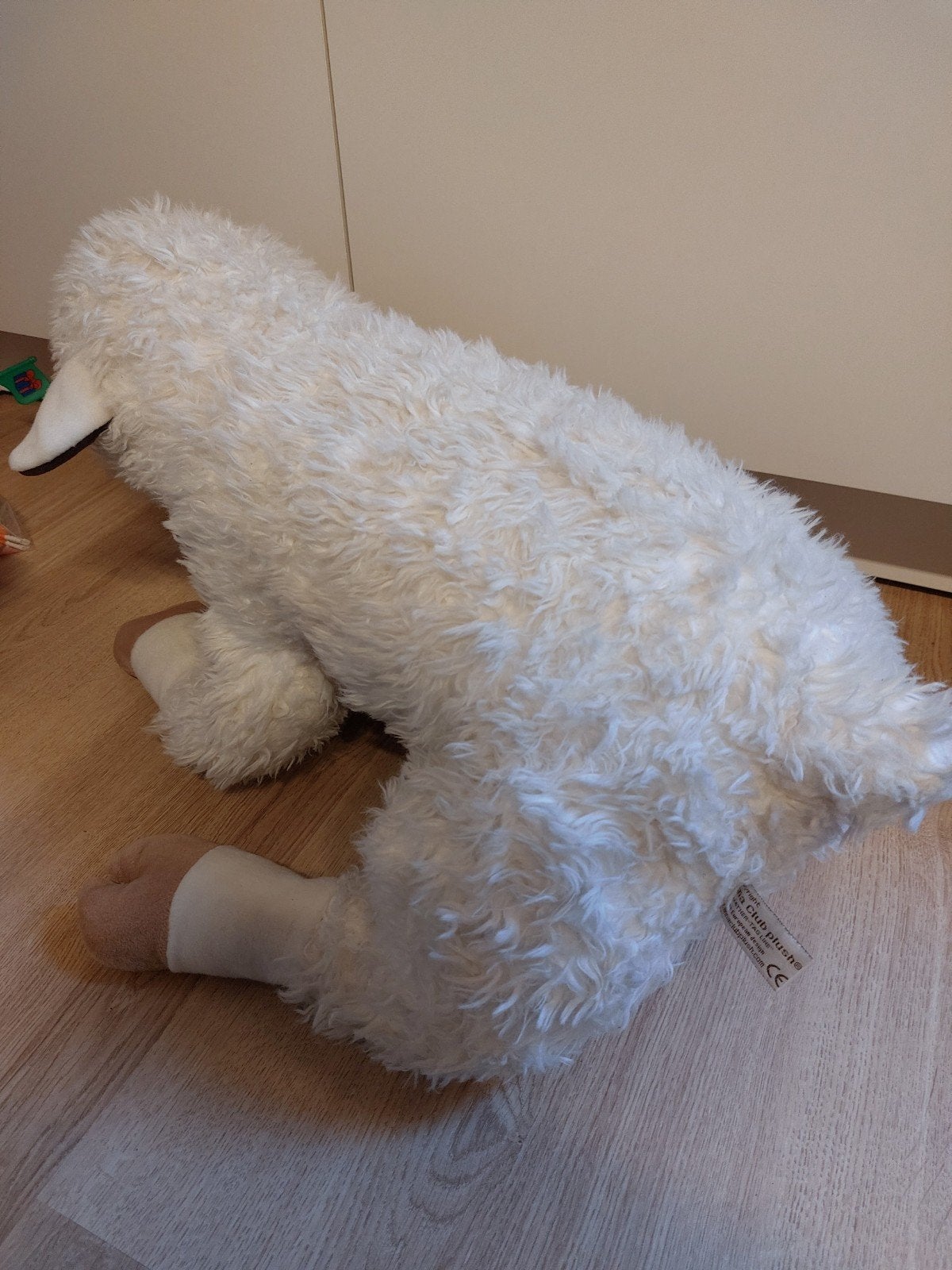 Grote Anna club plush schaap lammetje knuffel, Ophalen of Verzenden, Overige typen