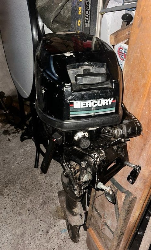 Mercury 9,9pk buitenboordmoter (voor onderdelen), Ophalen of Verzenden, Gebruikt