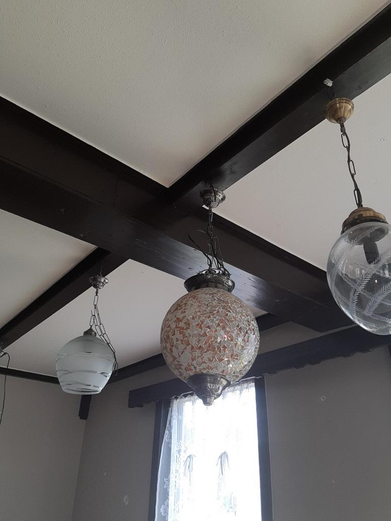 Mozaiek lamp, Ophalen of Verzenden, Glas