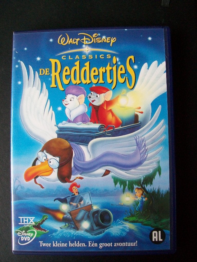 Walt Disney Classics DE REDDERTJES (2002) in nieuwstaat, Tekenfilm, Verzenden, Nederlands, Nederlands