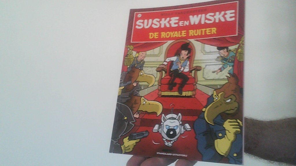 suske en wiske nr 324 de royale ruiter eerste druk 2013, Eén stripboek, Ophalen of Verzenden, Zo goed als nieuw