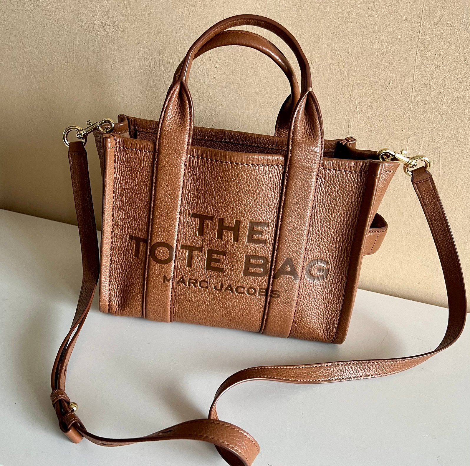 Marc Jacobs the tote bag, Ophalen of Verzenden, Zo goed als nieuw, Bruin, Overige typen