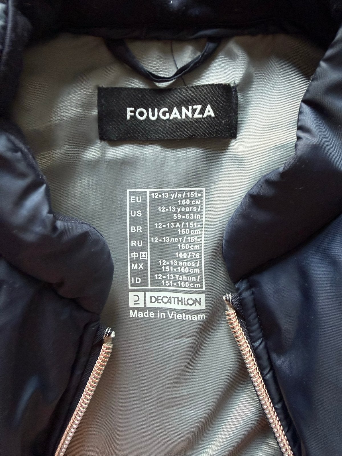 Fouganza paardrijjas decathlon maat 160, Ophalen, Bovenkleding