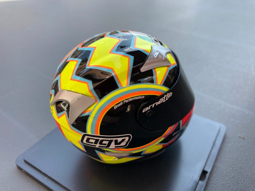 ✅ Valentino Rossi 1:5 helm 2003 Honda RC211V MotoGP, Verzamelen, Automerken, Motoren en Formule 1, Ophalen of Verzenden, Nieuw