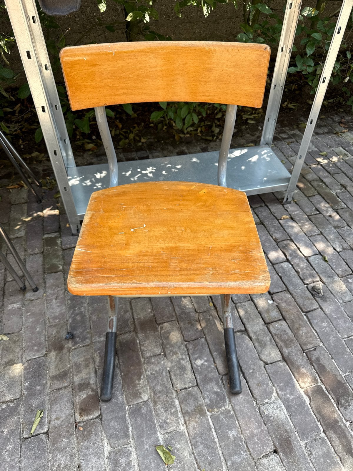 Vintage schoolstoel - kinder stoel, Ophalen