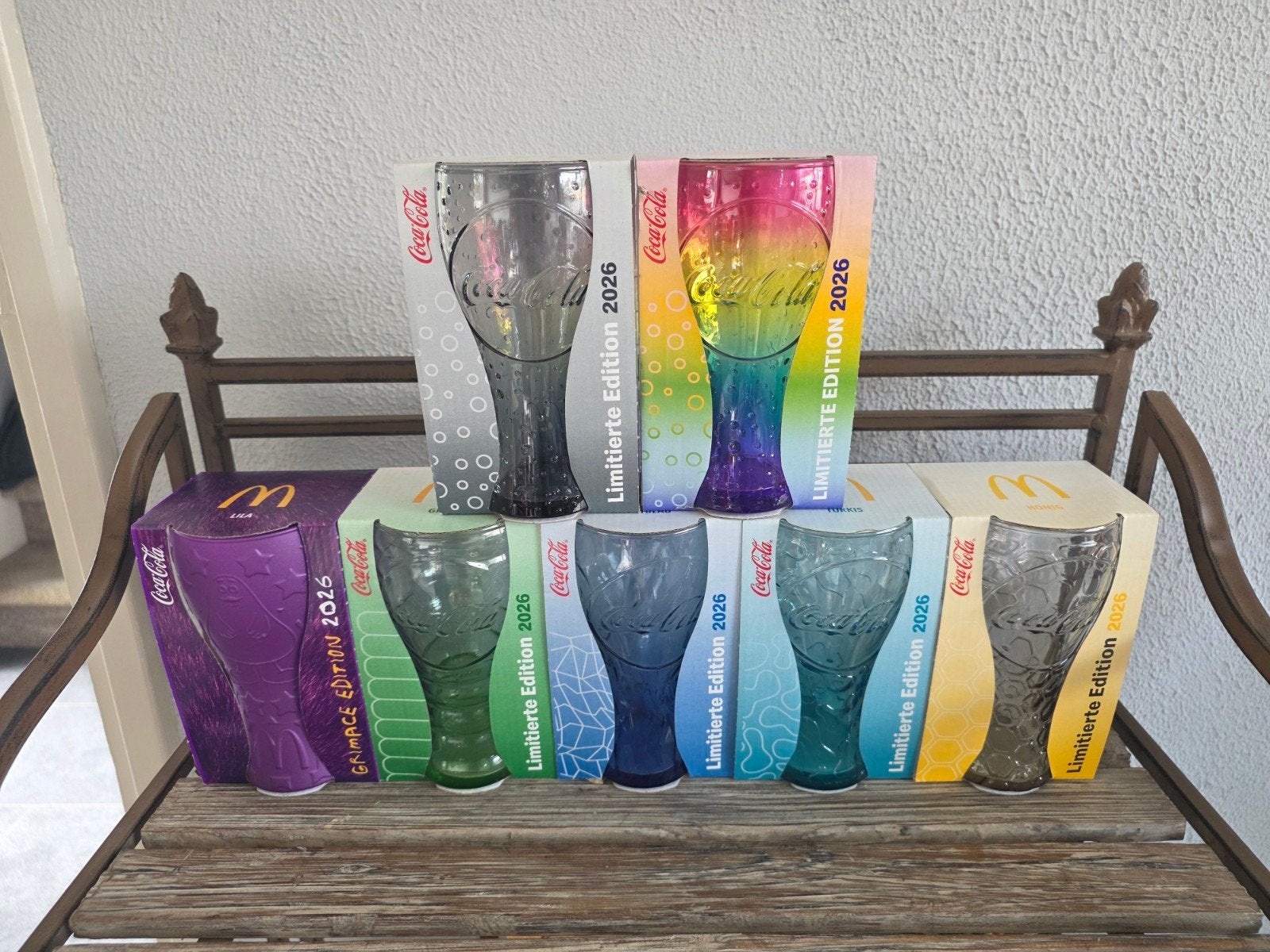 Coca-Cola McDonald's Limited Edition 2026 glazen Collectie, Ophalen, Nieuw, Frisdrankglas