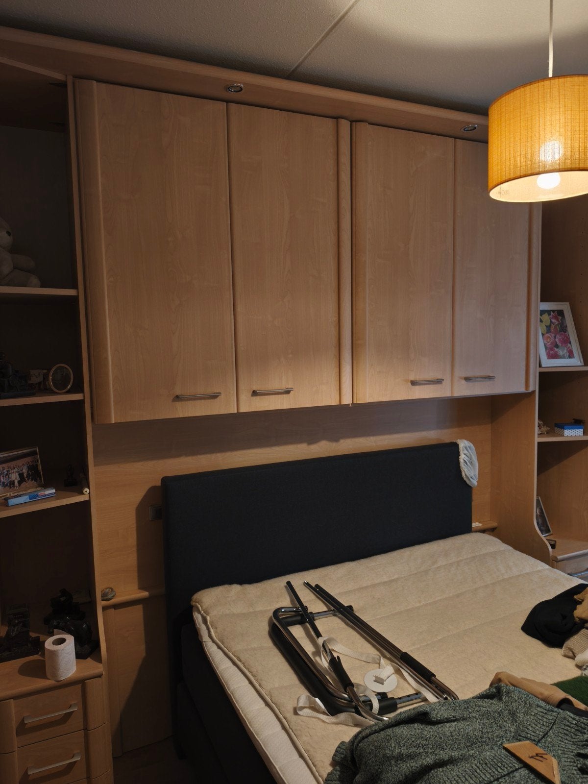erg mooie bedombouw, Ophalen, Gebruikt, Tweepersoons