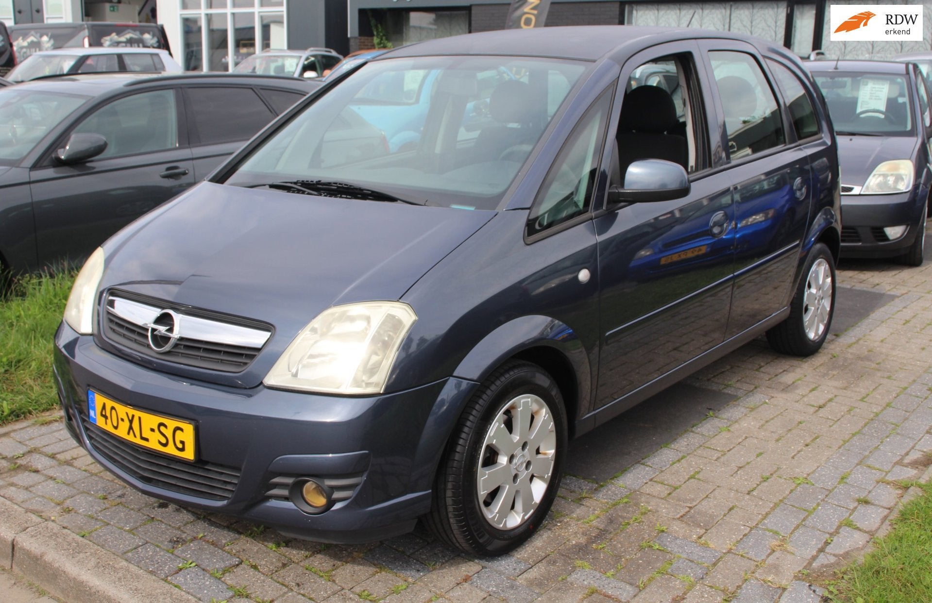 Opel Meriva 1.6-16V Temptation APK Aug 2027! Airco Cruise LM, Voorwielaandrijving, Gebruikt, Zwart, 4 cilinders