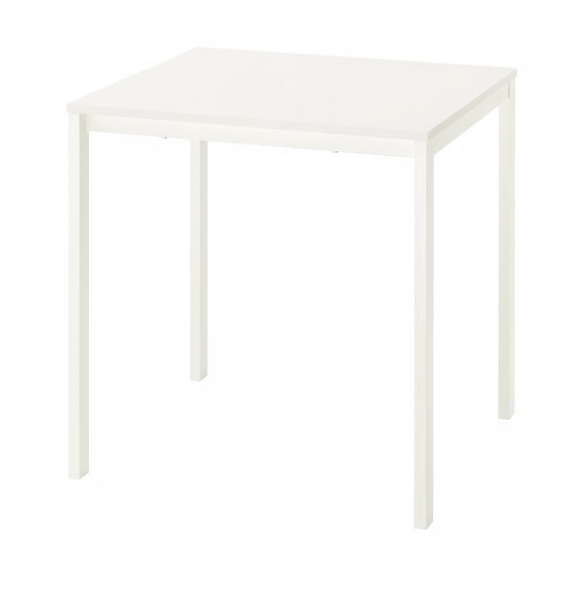 ikea dining table with two foldable chairs, Ophalen, Zo goed als nieuw, Rechthoekig, 50 tot 100 cm