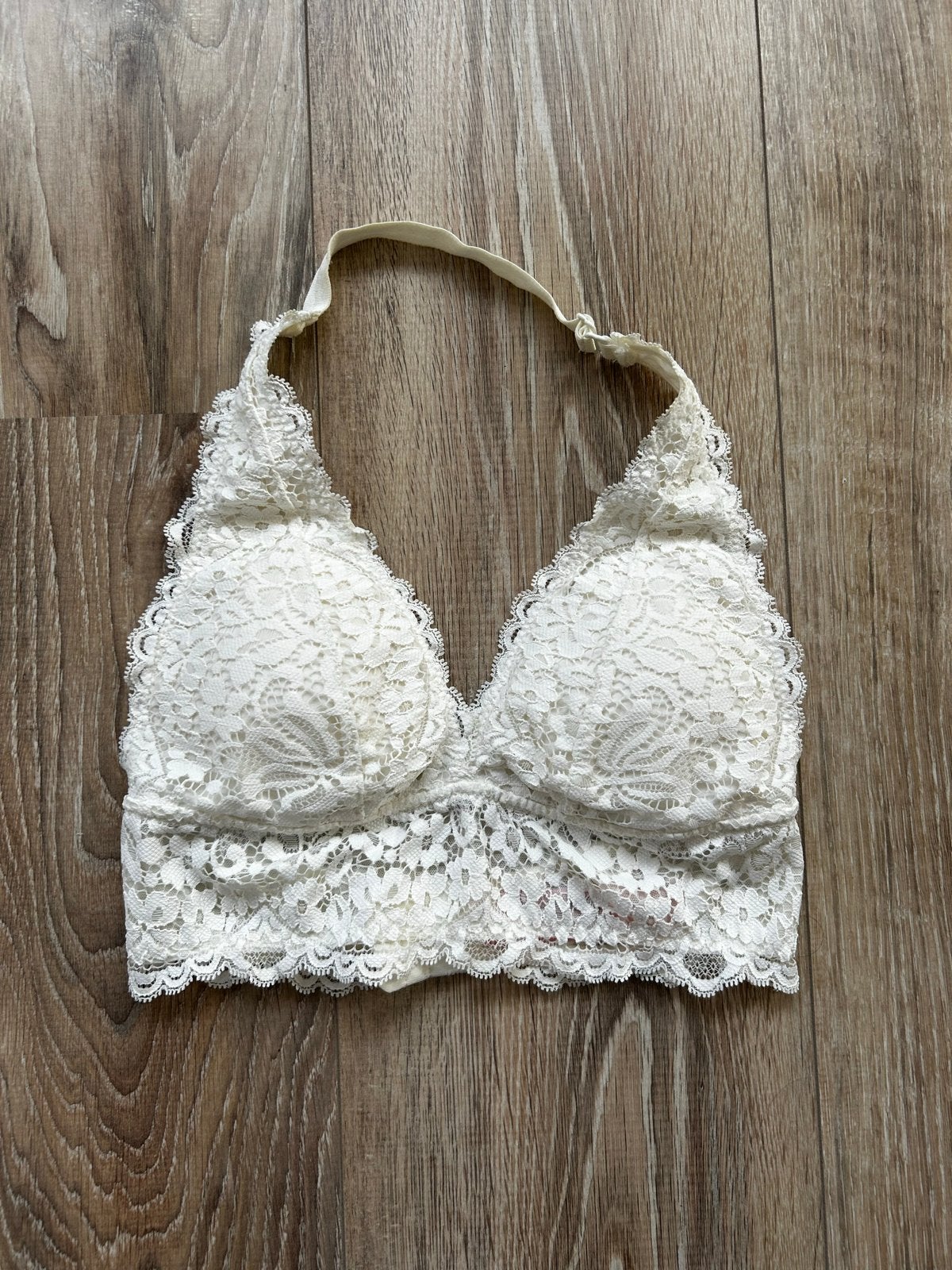 Hunkemöller Bralette Wit Kant, Ophalen of Verzenden, Wit, BH