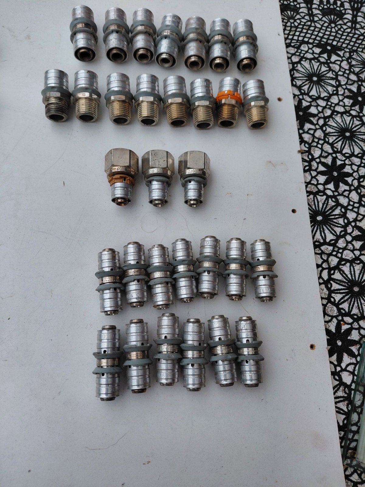 te koop uponor knel fittingen en vega  koper knel fittingen, Ophalen of Verzenden