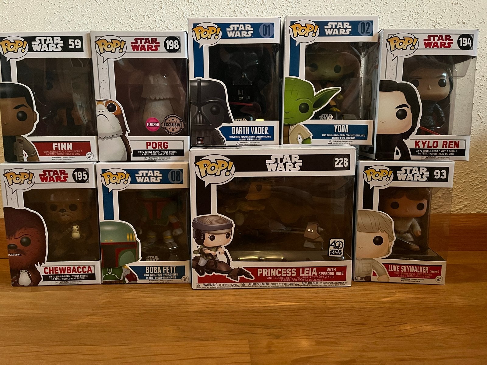 Star Wars Funko Pop! Collectie, Ophalen of Verzenden, Zo goed als nieuw