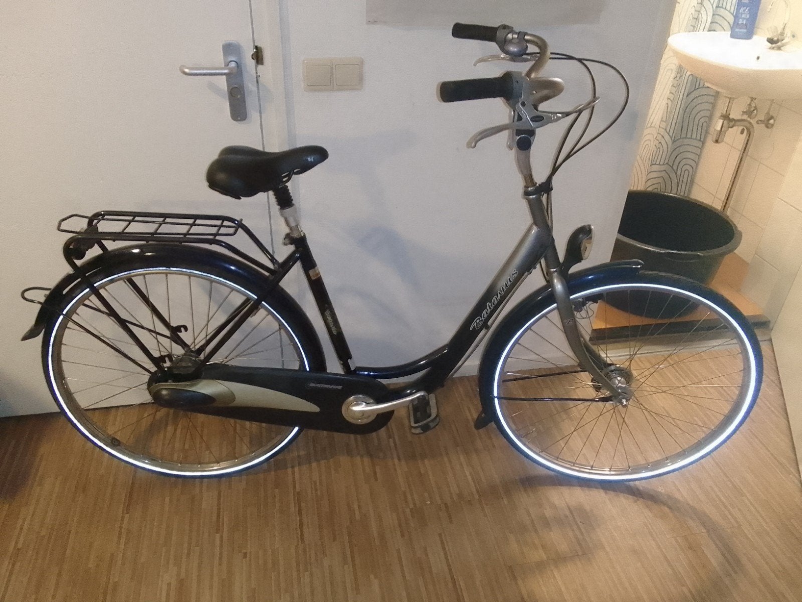 Batavus moederfiets met extra lage instap, Ophalen, Versnellingen, Batavus, Zo goed als nieuw