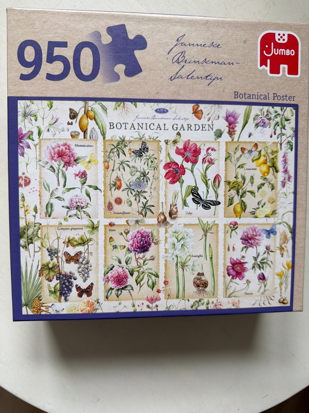 Jumbo Legpuzzel 950 stukjes - Botanische Tuin, Ophalen of Verzenden, 500 t/m 1500 stukjes, Zo goed als nieuw, Legpuzzel