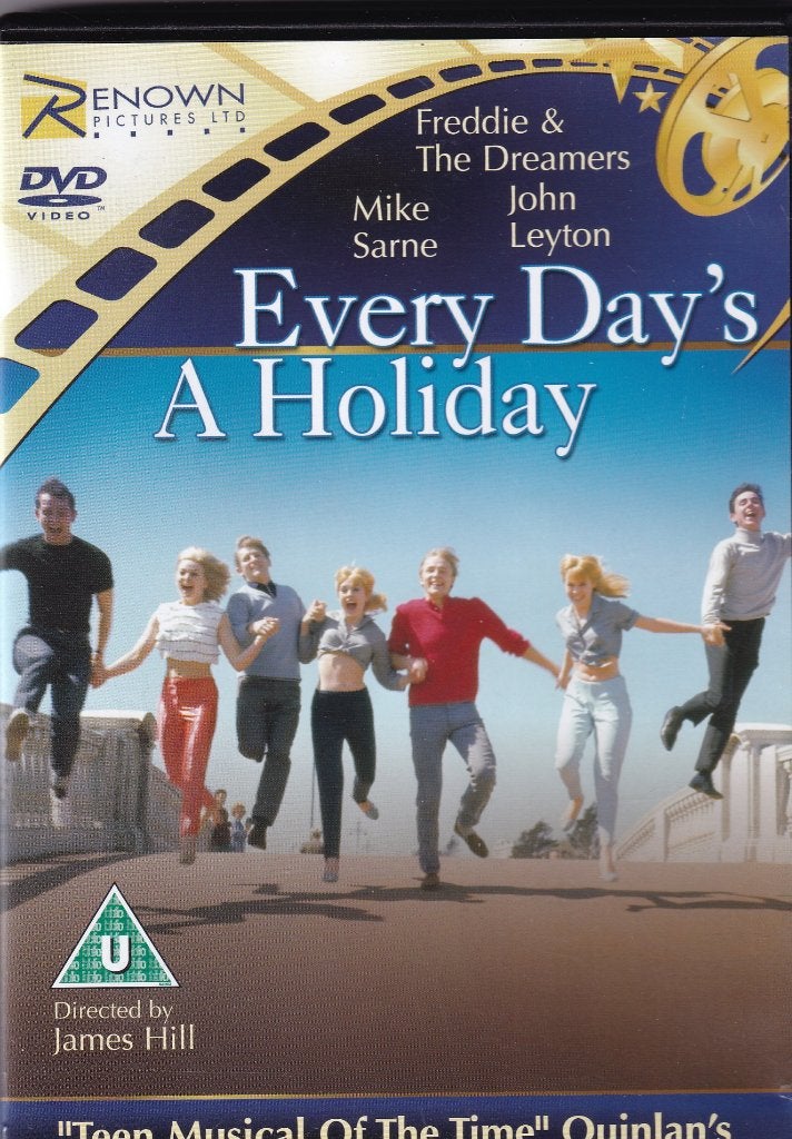Te koop dvd every day;s a holiday (freddie & the dreamers, Alle leeftijden, Ophalen of Verzenden, Nieuw in verpakking, Muziekvideo's