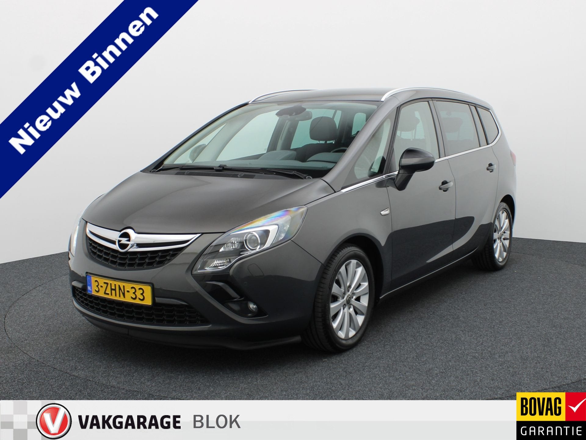 Opel Zafira Tourer 1.4T 140Pk Cosmo 7p. | Trekhaak | Camera, 12 maanden, Stof, Gebruikt, Euro 6