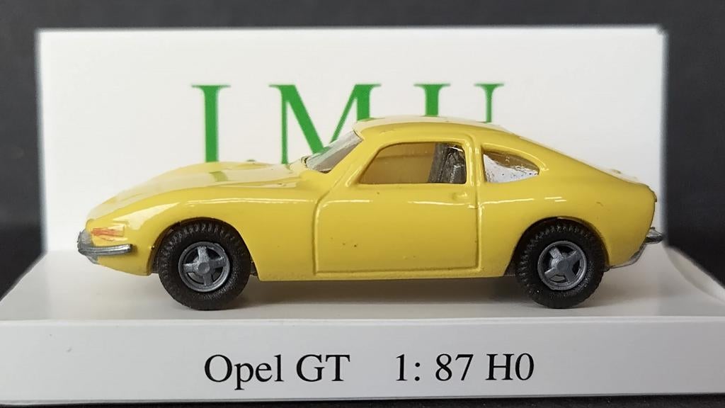 Opel GT 1:87 H0 Imu Pol, Hobby en Vrije tijd, Modelauto's | 1:87, Overige merken, Auto, Verzenden, .