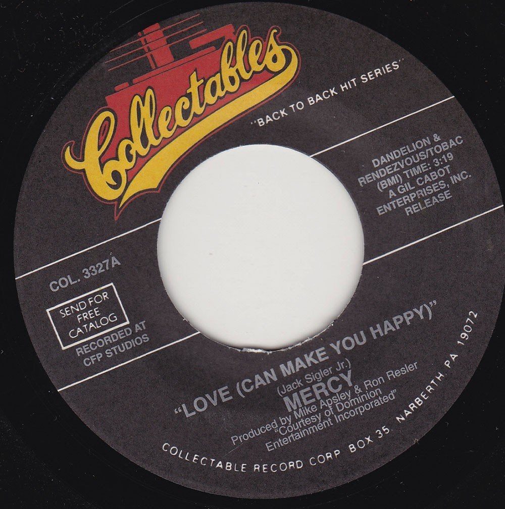 Mercy - Love 7", 7 inch, Single, Ophalen of Verzenden, Pop