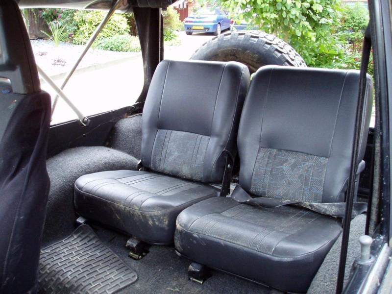 Suzuki samurai achterbankjes, Ophalen, Suzuki