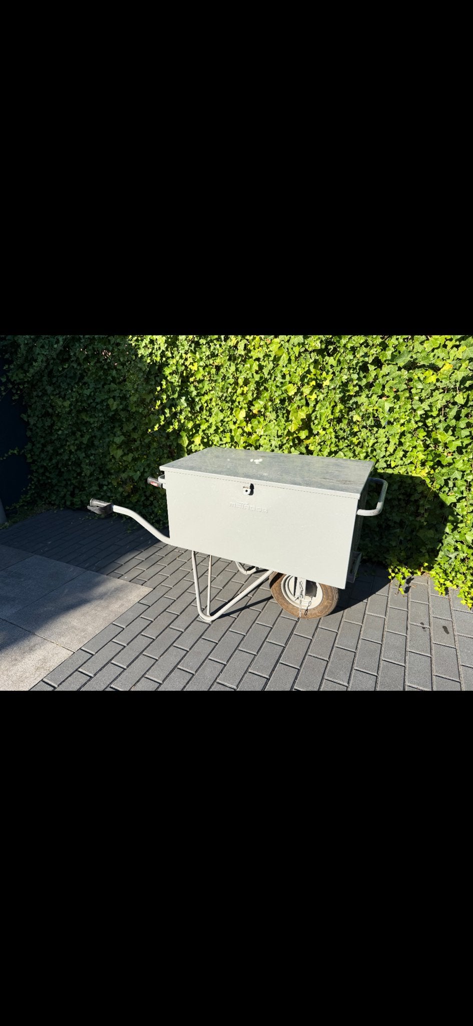 Matador kruiwagen met opbergkist, Tuin en Terras, Ophalen, Gebruikt, Handmatig, Tweewielig