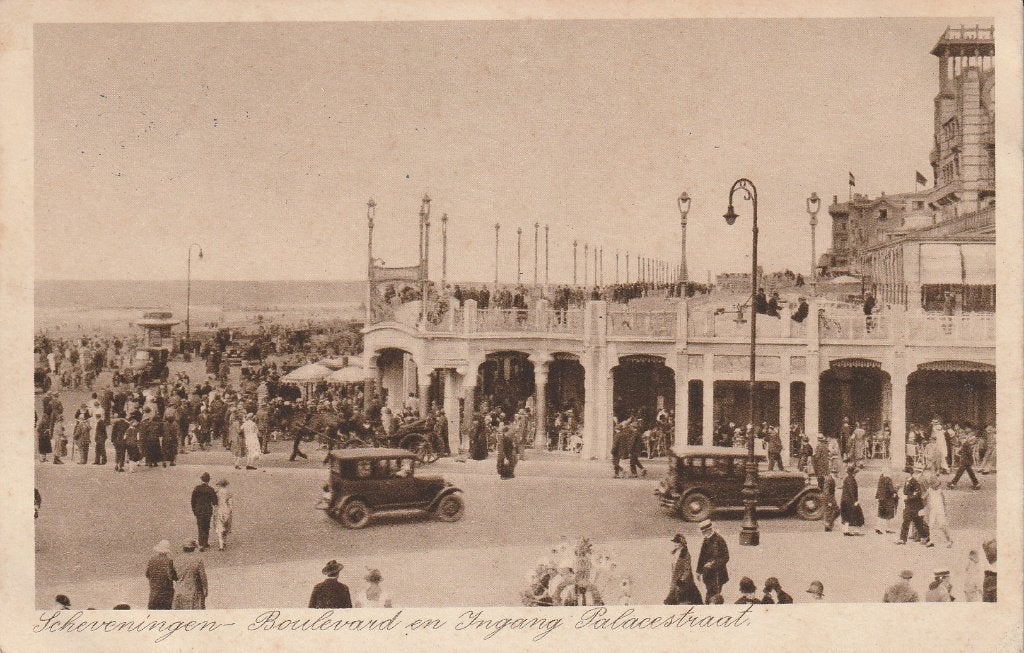 Scheveningen, Ophalen of Verzenden, Voor 1920, Gelopen, Zuid-Holland