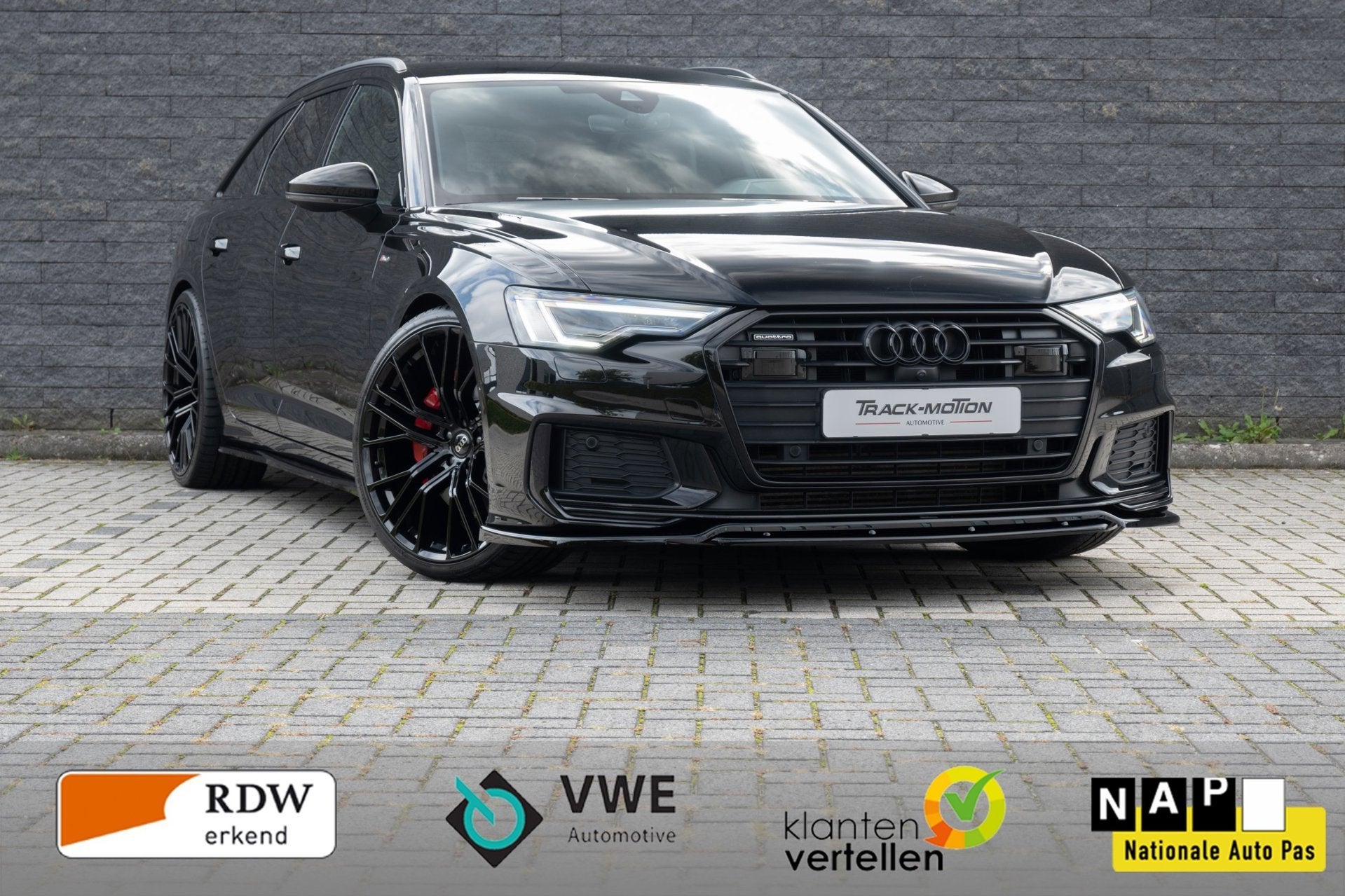 Audi A6 Avant 55 TFSI e quattro Pro Line S Competition, Auto's, Automaat, Dealer onderhouden, Gebruikt, Zwart