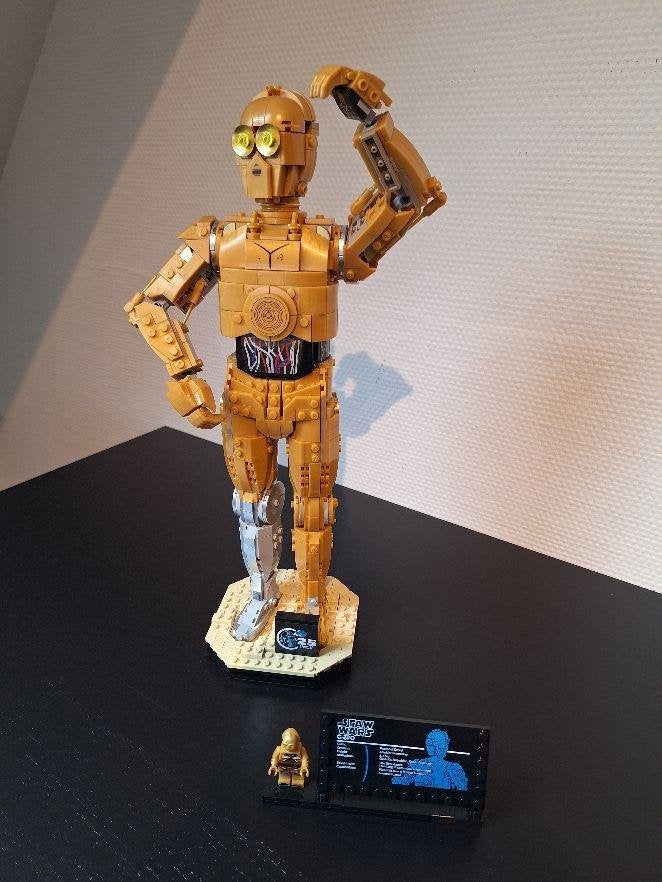 C-3PO Star Wars Bouwstenen 1138-delig, Verzamelen, Ophalen of Verzenden, Zo goed als nieuw, Actiefiguurtje