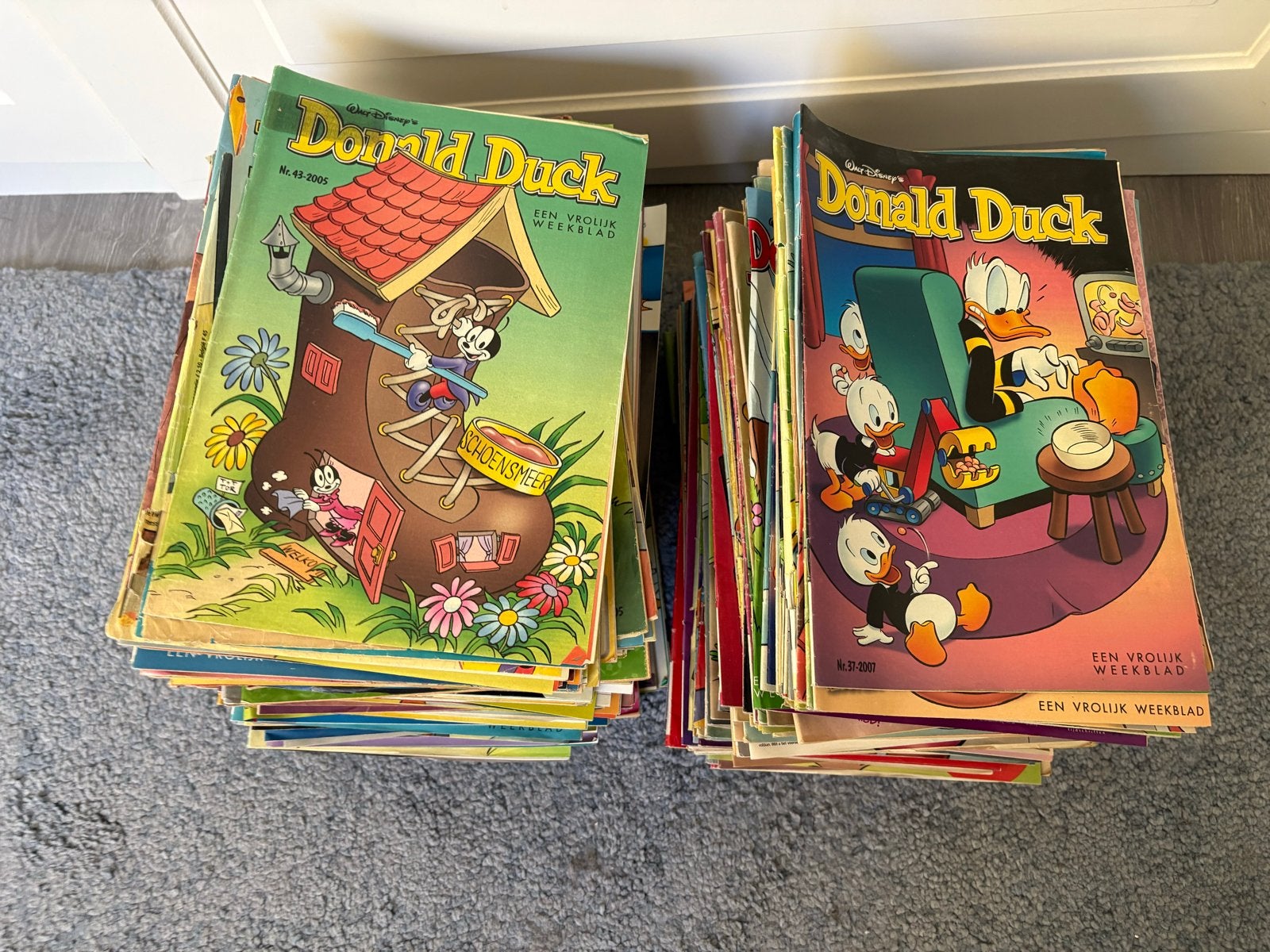 Grote partij Donald Duck bladen, Ophalen, Gelezen, Overige typen