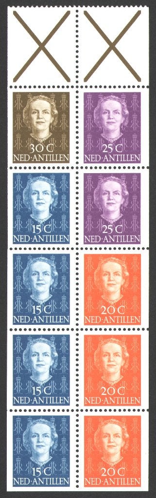 Nederlandse Antillen Inhoud PZB 3A links postfris 1979, Ophalen of Verzenden, Postfris