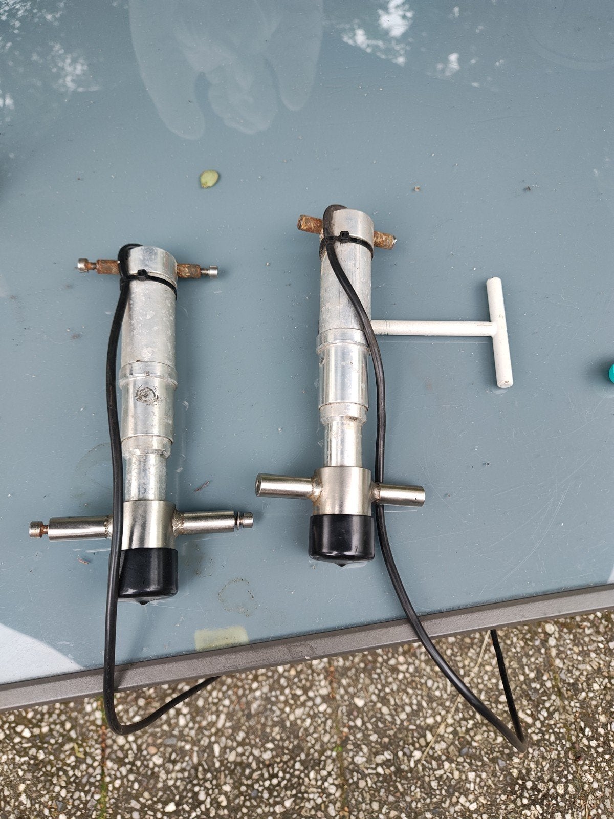 P1 opzet motor 2 stuks, Caravans en Kamperen, Ophalen