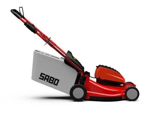 *NIEUW*  Sabo 40 grasmaaier VOORRAADOPRUIMING, Accu-grasmaaier, Sabo, Nieuw, 40 t/m 49 cm