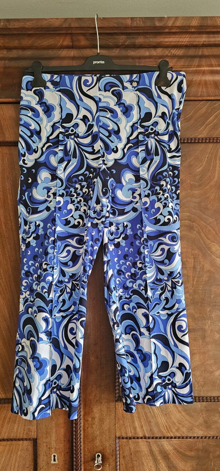 Broek van Robell, Kleding | Dames, Blauw, Maat 42/44 (L), Nieuw, Ophalen of Verzenden