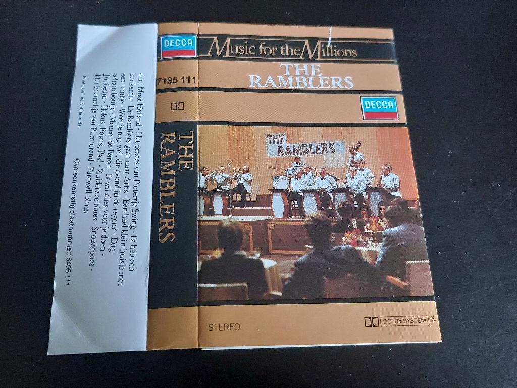 THE RAMBLERS - THE RAMBLERS (MC), 1 bandje, Ophalen of Verzenden, Zo goed als nieuw, Origineel