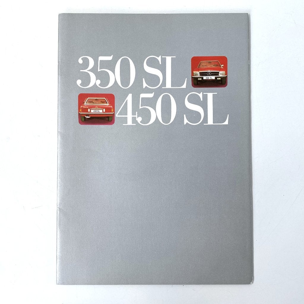 Mercedes-Benz 350 SL / 450 SL (R107)– 1973 brochure, Boeken, Verzenden, Zo goed als nieuw, Mercedes