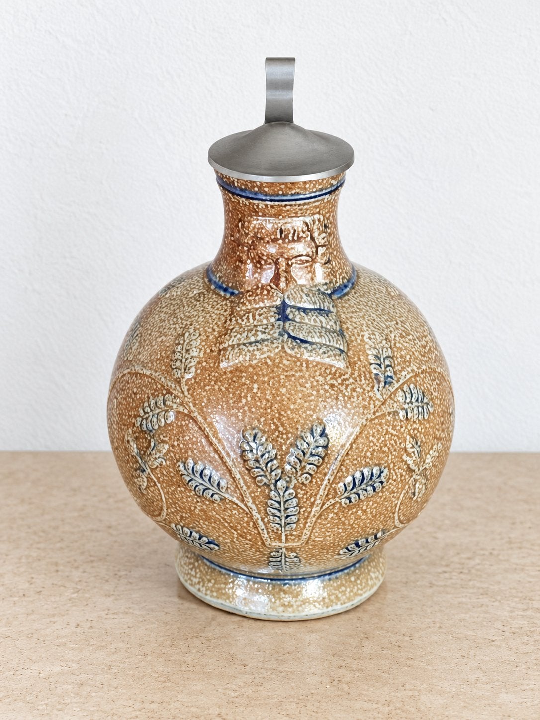 Vintage baardmankruik Reinhold Merkelbach Duitsland 20e eeuw, Antiek en Kunst, Ophalen of Verzenden