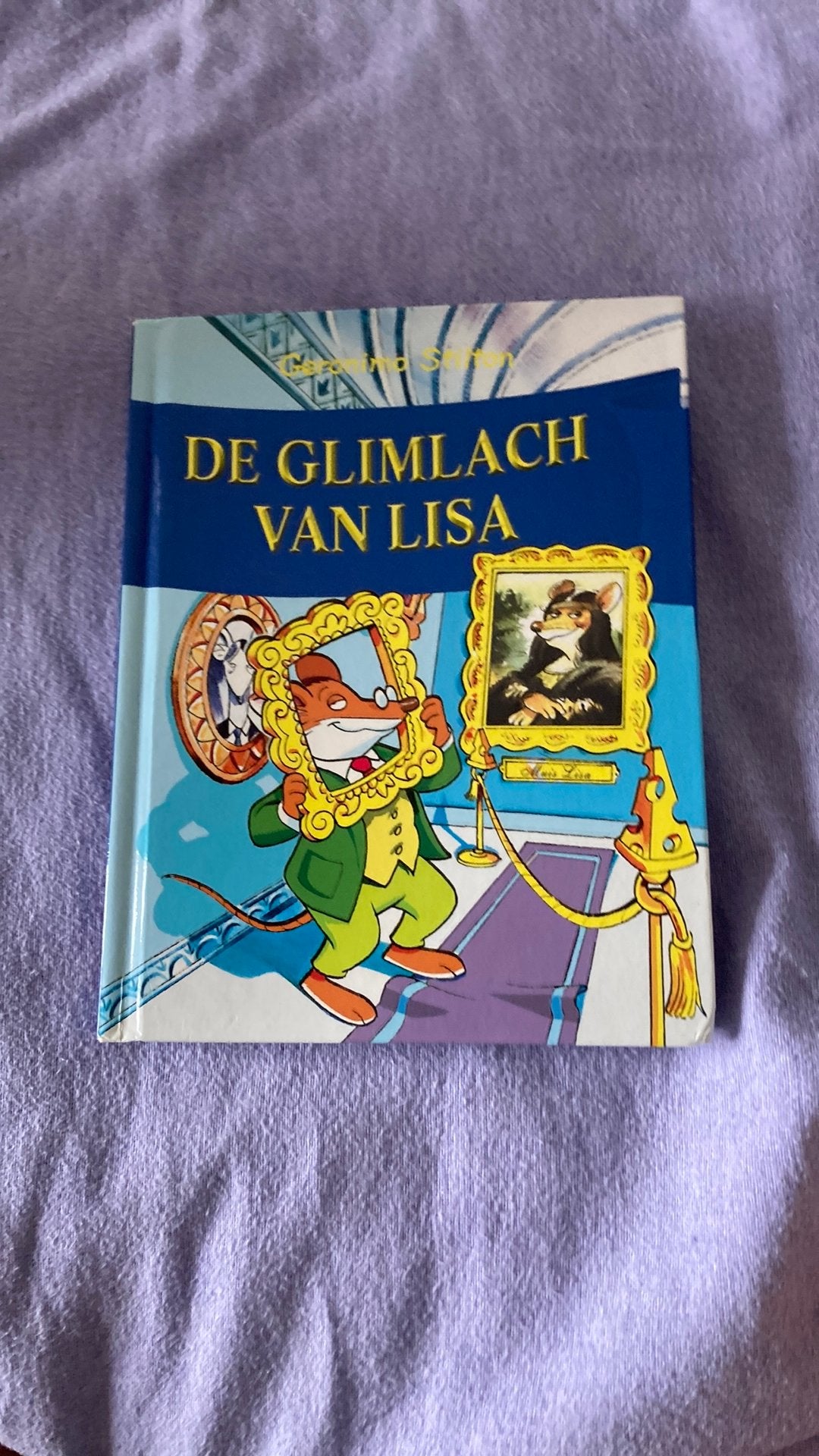 Geronimo stilton, De glimlach van Lisa, Ophalen, Zo goed als nieuw, Fictie algemeen
