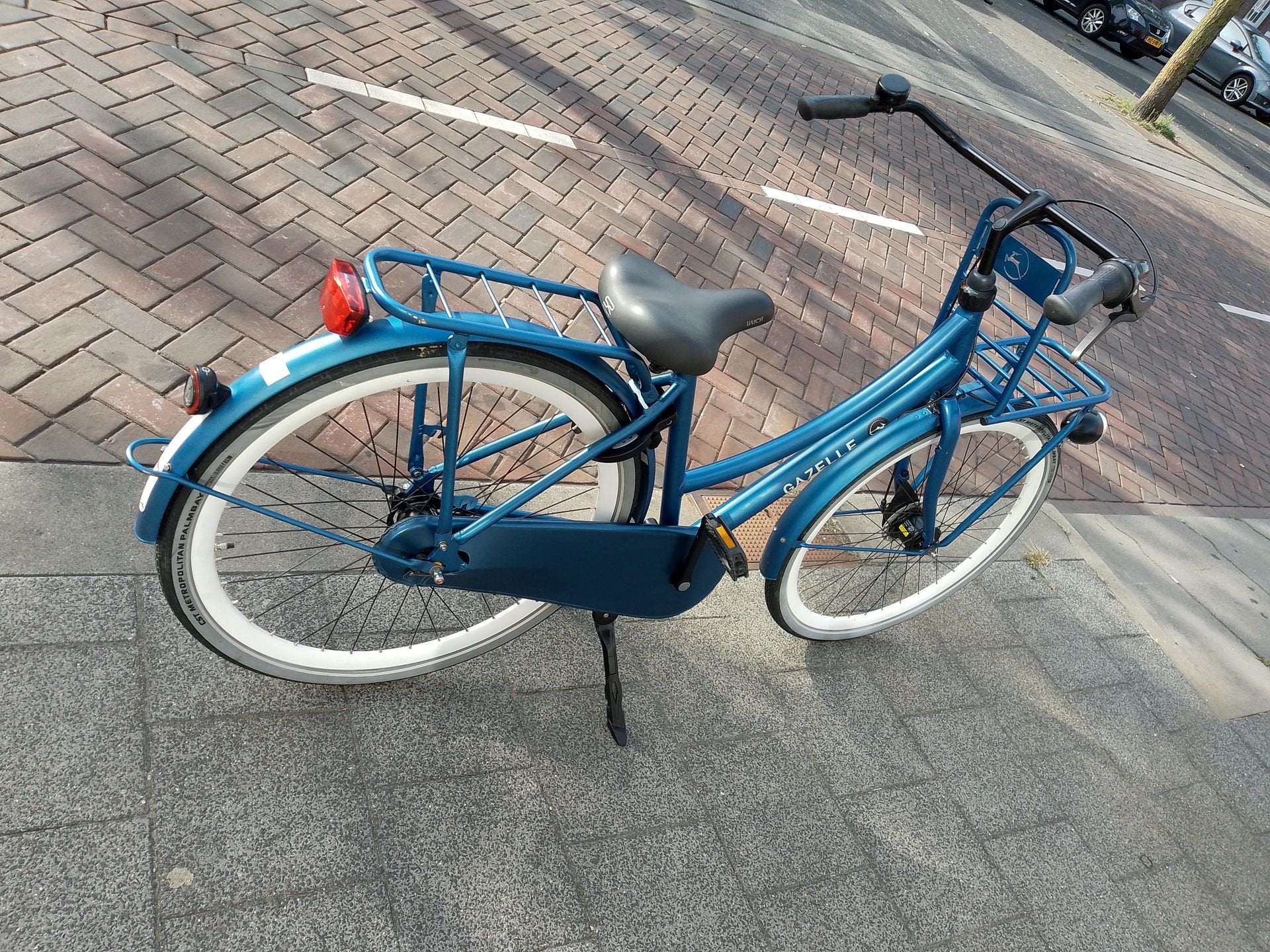 Gazelle Puur NL d46 transportfiets /damesfiets nette staat!, Fietsen en Brommers, Fietsen | Dames | Damesfietsen, Gebruikt, -