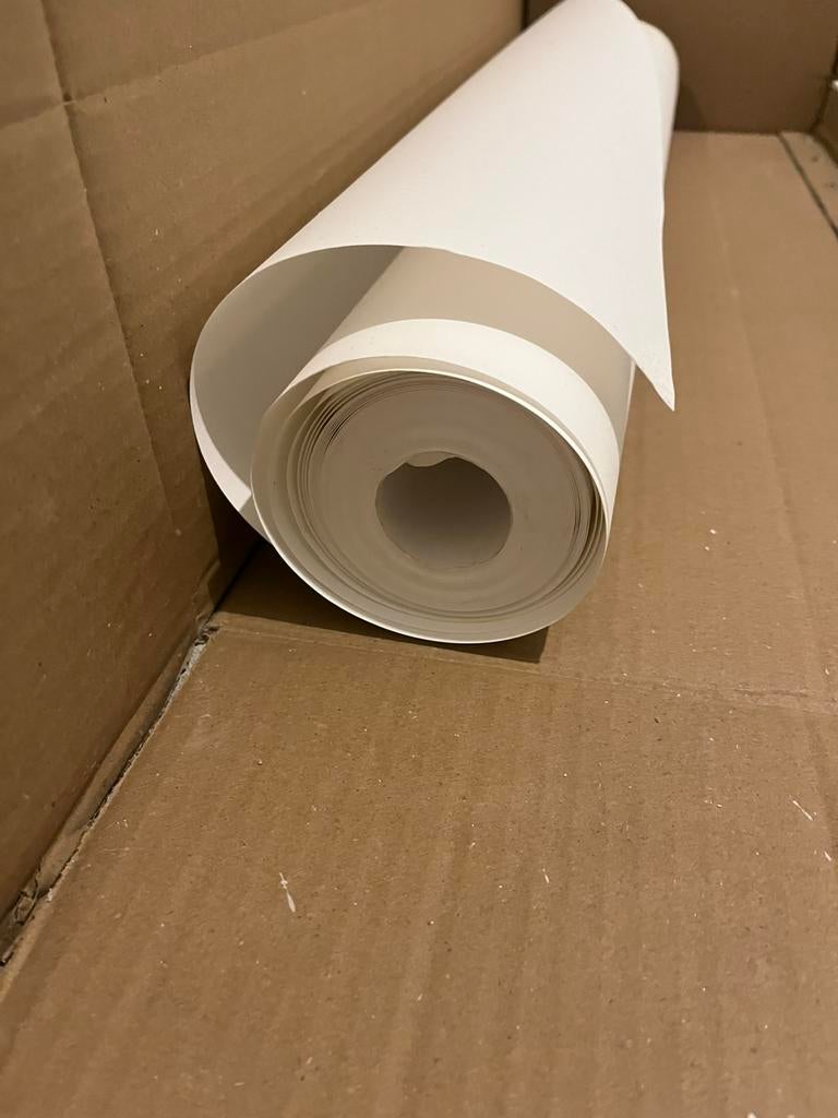 Renovlies behang, Ophalen, Minder dan 10 m², Wit