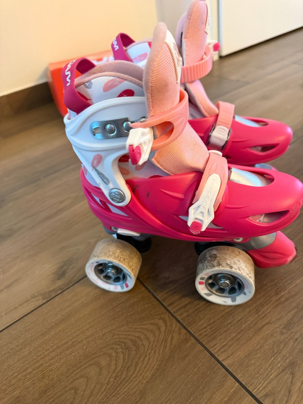 Nijdam rolschaatsen - verstelbaar - maat 30-33, Sport en Fitness, Schaatsen, Ophalen, Gebruikt, Overige typen, Nijdam