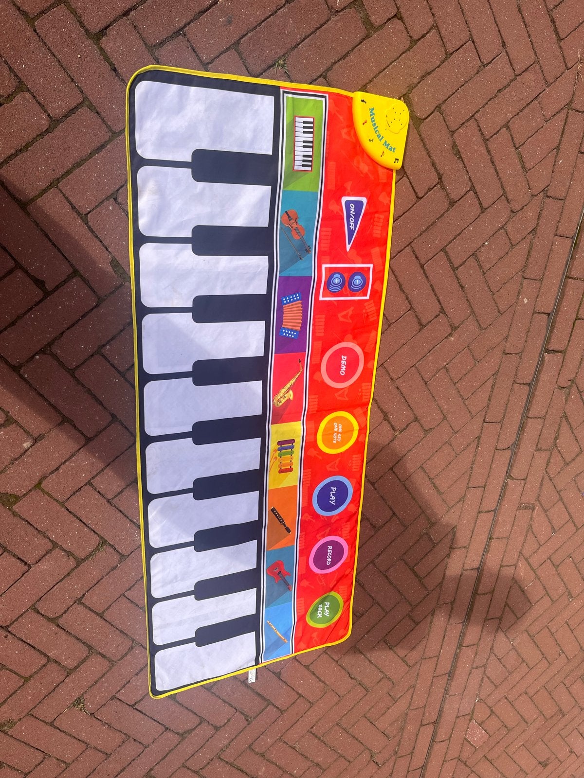 Leuk piano speelkleed met geluid voor kinderen, Ophalen of Verzenden, Zo goed als nieuw