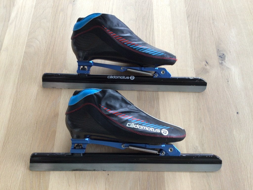 Cadomotus Pressure klapschaatsen maat 41 1/3 i.g.st., Overige merken, Klapschaats, Gebruikt, Ophalen of Verzenden