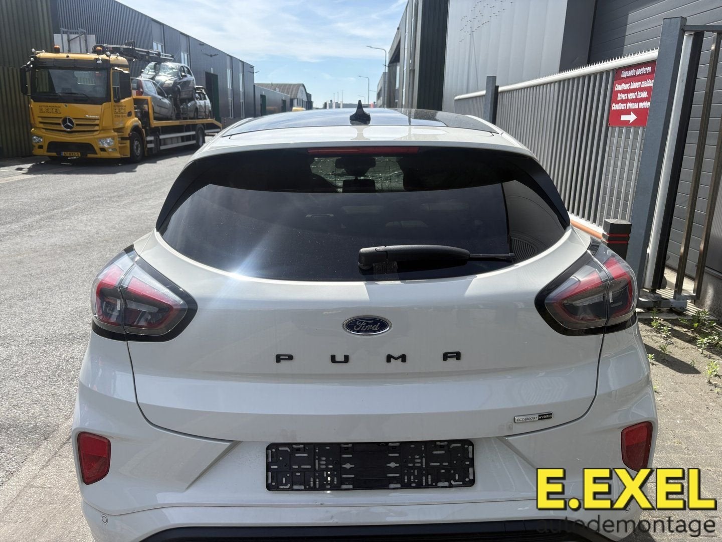 Complete Achterklep Ford Puma vanaf 2018, Gebruikt, Ophalen of Verzenden, Ford, Achter