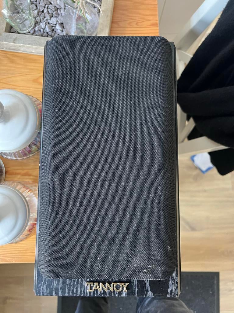 Tannoy luidspreker met standaard, Audio, Tv en Foto, Luidsprekers, Ophalen of Verzenden, Gebruikt, Front, Rear of Stereo speakers