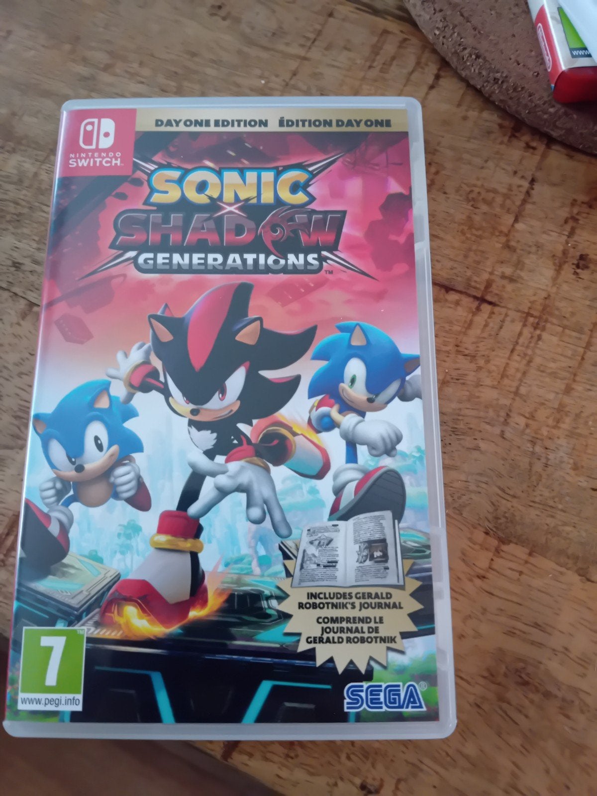 Sonic  shadow, 1 speler, Eén computer, Zo goed als nieuw, Vanaf 7 jaar
