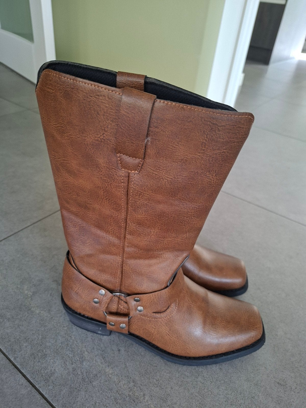 Bruine cowboylaarzen - Nieuw, Boots, Nieuw, Ophalen of Verzenden, Onbekend