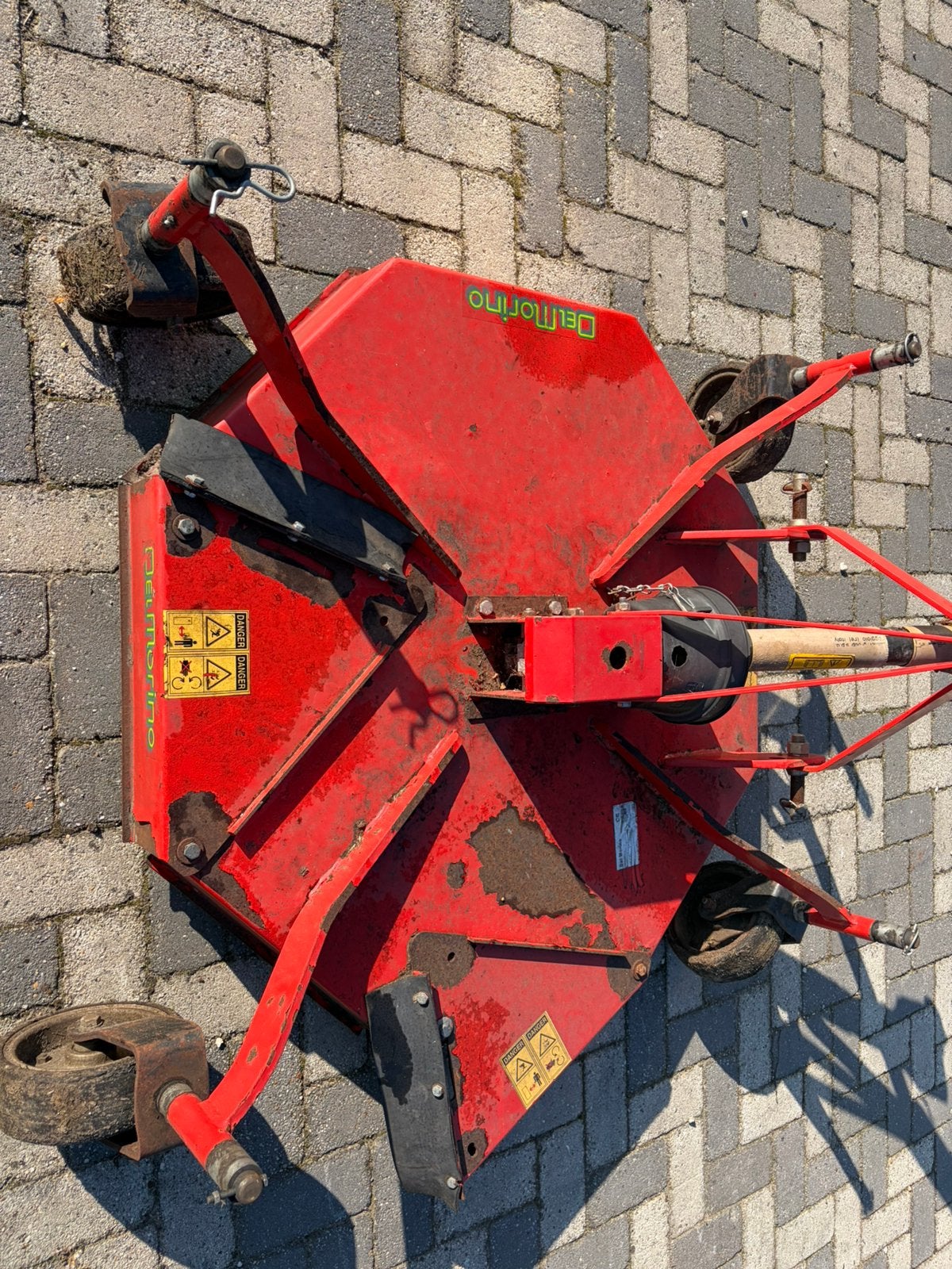 Maaier weidebloter weibloter transportbak kiepbak grondbak, Cirkelmaaier, Ophalen, Zo goed als nieuw, 50 cm of meer
