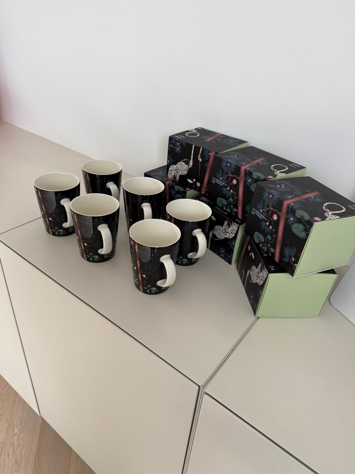 iittala Taika jubileum uitgave, 6 mokken, ongebruikt, Huis en Inrichting, Ophalen of Verzenden, Nieuw
