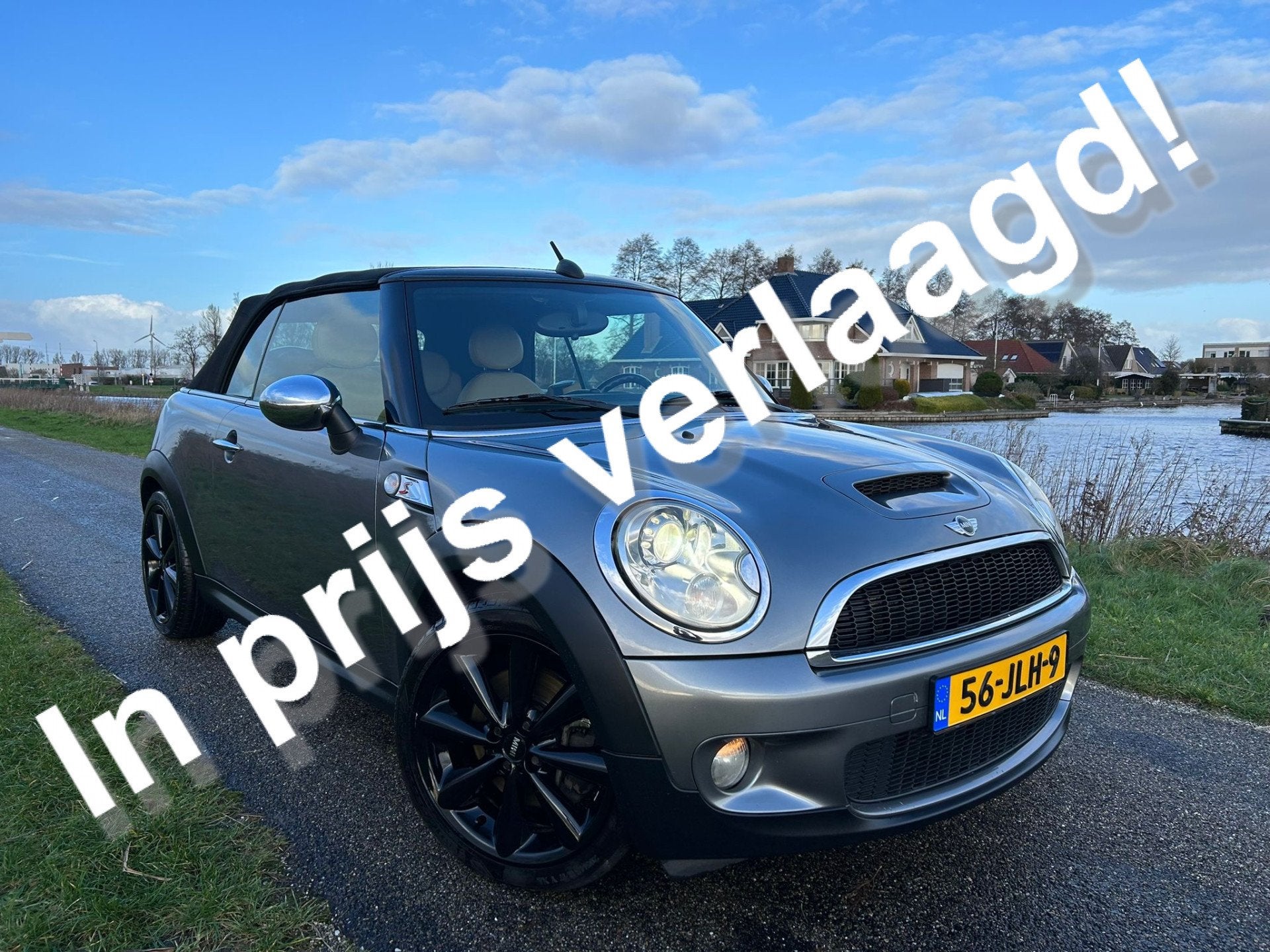 MINI Cooper S-Cabriolet 1.6 Chili Leer / Xenon / Stoelverwar, Voorwielaandrijving, Euro 5, 15 km/l, Gebruikt