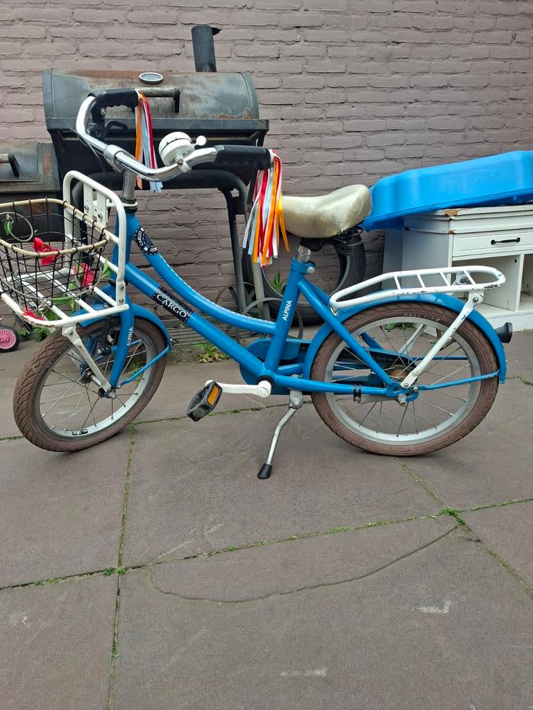 Alpina Cargo 16 inch kinderfiets, Ophalen, Gebruikt, 16 tot 20 inch