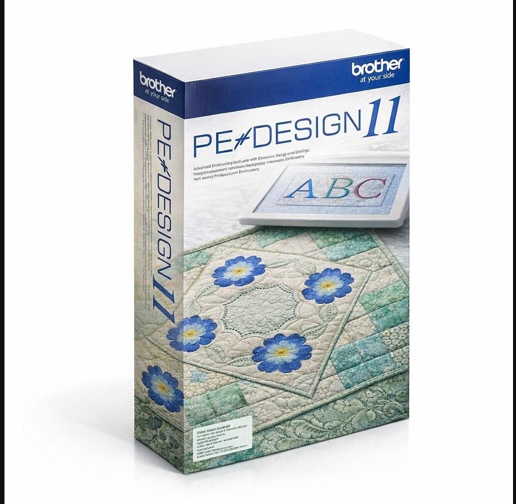 Brother PE-Design 11 Borduursoftware - Nieuwstaat, Computers en Software, Ontwerp- en Bewerkingssoftware, Ophalen of Verzenden